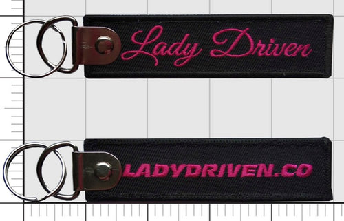 Lady Driven Jet Tag - Black/Pink (4